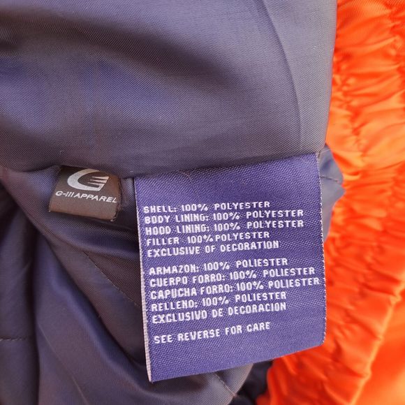 Syracuse University Vintage G-lll Apparel Jacket Hoodie Size XL Front Zipper - Picture 7 of 16